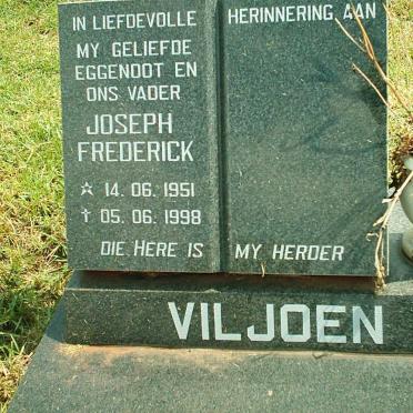 VILJOEN Joseph Frederick 1951-1998