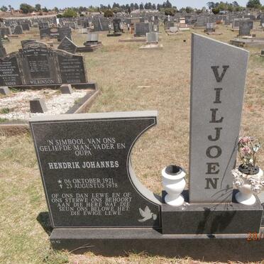 VILJOEN Hendrik Johannes 1921-1978