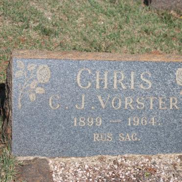 VORSTER C.J. 1899-1964