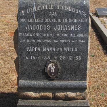 VOS Jacobus Johannes 1955-1958