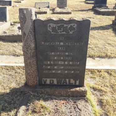 WALT ?, v.d. 1932-1952