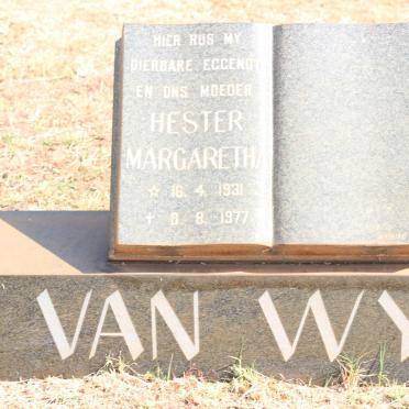 WYK Hester Margaretha, van 1931-1977