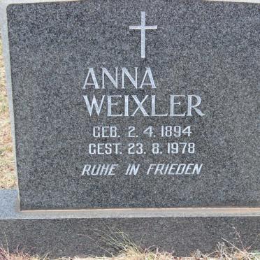 WEIXLER Anna 1894-1978