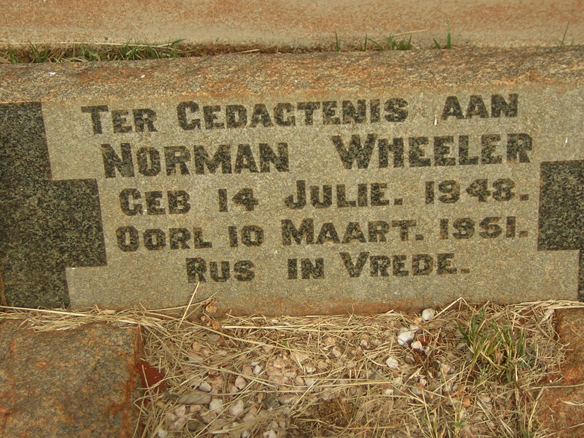 WHEELER Norman 1948-1951