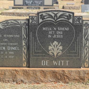 WITT Willem Daniël, de 1896-1972 &amp; Magdalena Maria J.J. 1894-1977