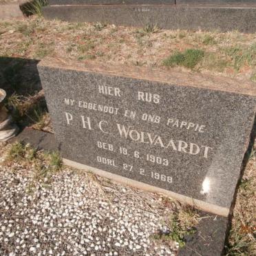 WOLVAARDT P.H.C. 1903-1968 &amp; C.P.S. GEYER 1905-1965