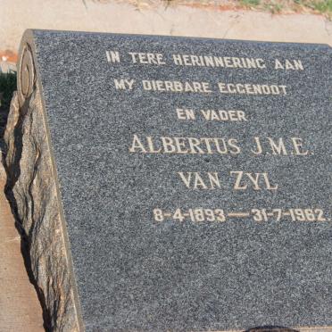 ZYL Albertus J.M.E., van 1893-1962