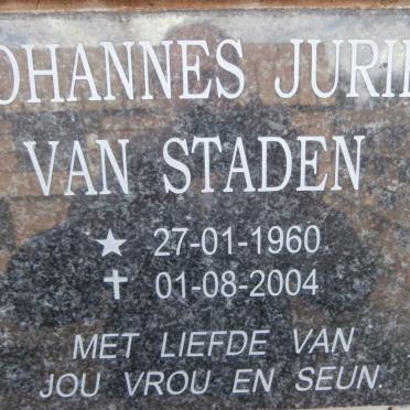 STADEN Johannes Jurie, van 1960-2004