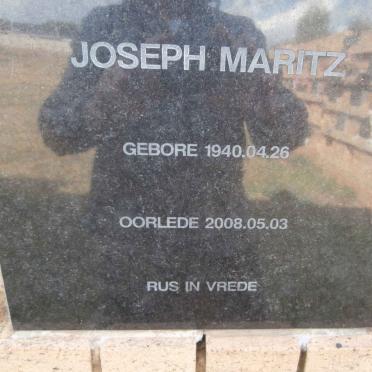 MARITZ Joseph 1940-2008
