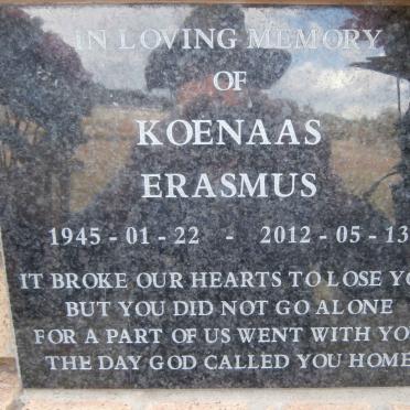 ERASMUS Koenaas 1945-2012