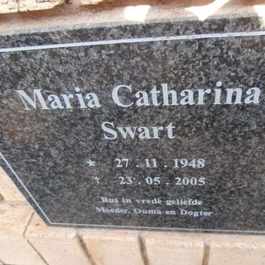 SWART Maria Catharina 1948-2005
