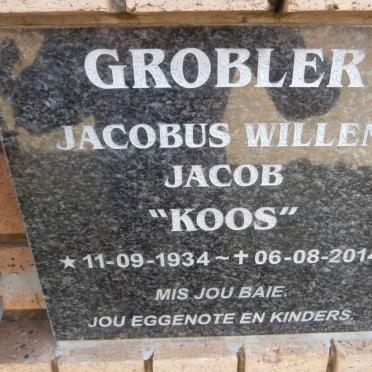 GROBLER Jacobus Willem Jacob 1934-2014