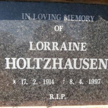 HOLTZHAUSEN Lorraine 1914-1997