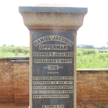 OPPERMAN Daniel Jacobus 1832-1910