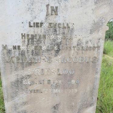 PRINSLOO Johannes Jacobus 1894-1919
