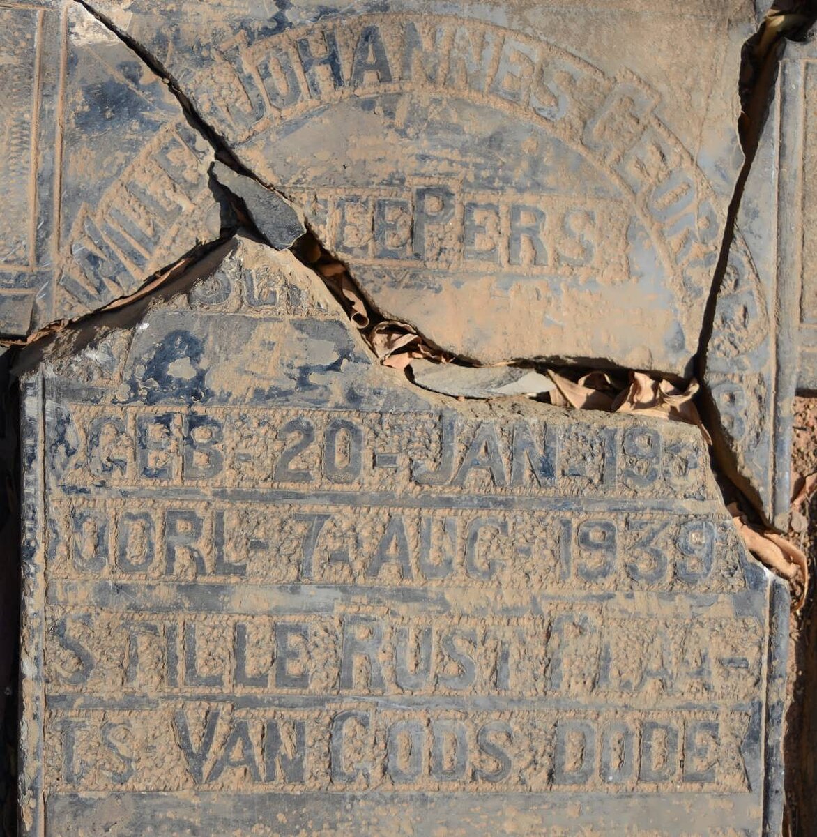 SCHEEPERS Willem Juhannes George 1938-1939