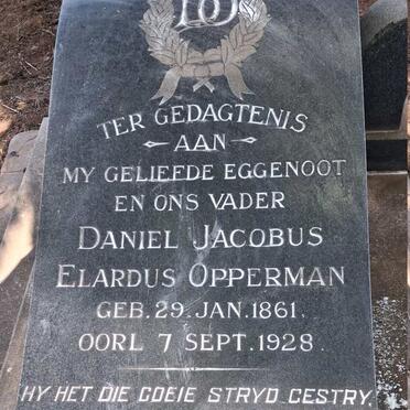 OPPERMAN Daniel Jacobus Elardus 1861-1928 & Louisa Catharina ERASMUS 1865-1947_3