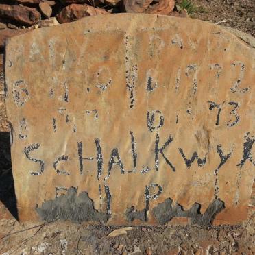 SCHALKWYK Mary  1970-1971 :: SCHALKWYK David 1972-1973