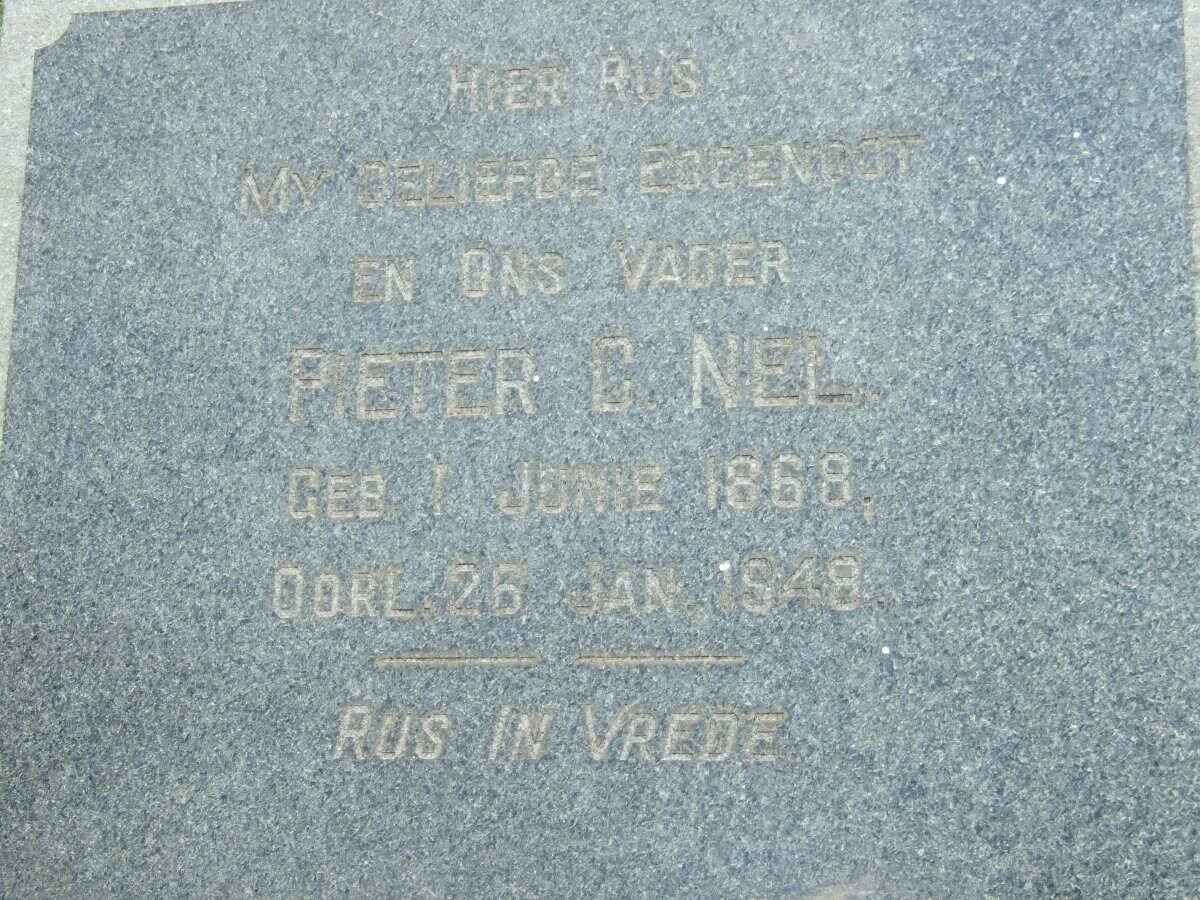 NEL Pieter G. 1868-1948