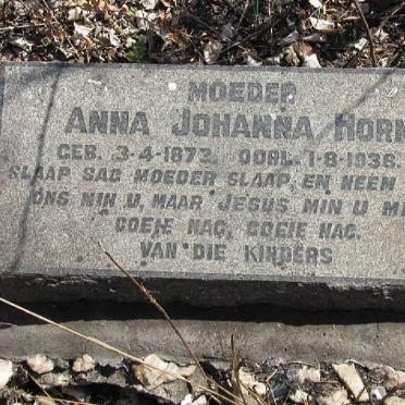 HORN Anna Johanna 1873-1936