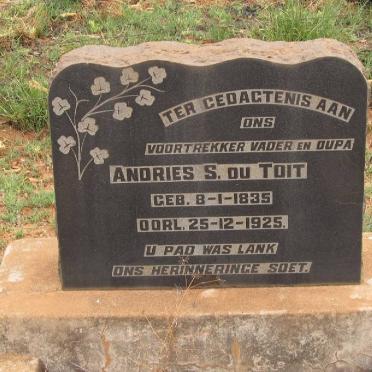 TOIT Andries S., du 1835-1925