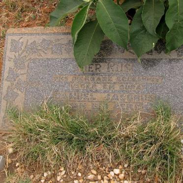 MERWE Samuel Jacobus, van der ?