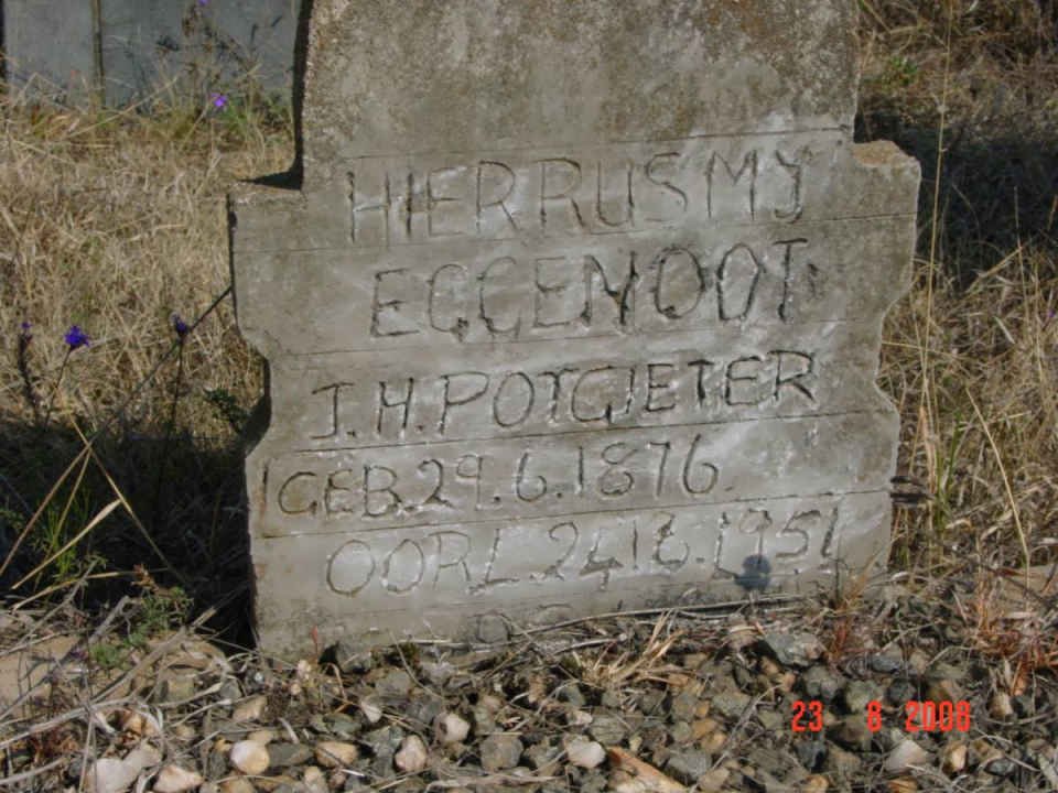 POTGIETER J.H. 1876-1951