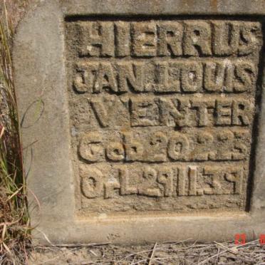 VENTER Jan Louis 1923-1939