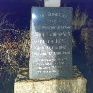 REY Adolf Johannes, de la 1947-1948