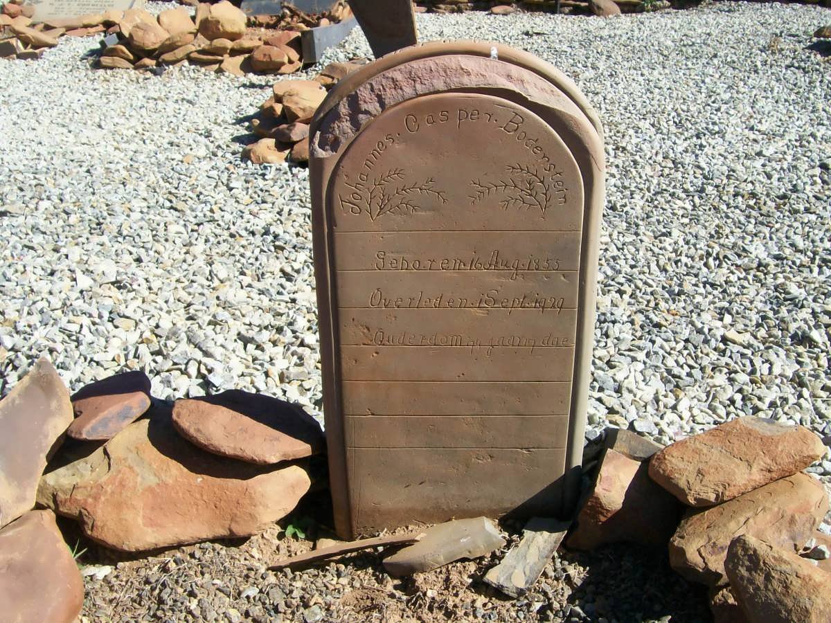 BODENSTEIN Johannes Casper 1855-1929