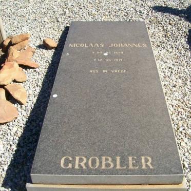 GROBLER Nicolaas Johannes 1894-1971