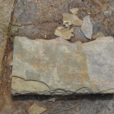 OOSTHUIZEN Aletha Sophia 1809-1889