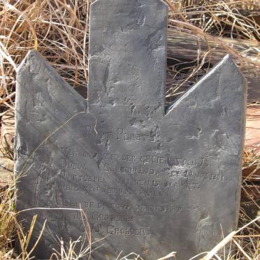 GROBLER Douw Gertbrand 1891-1893