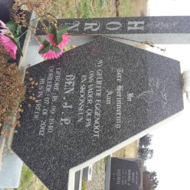 HORN Ben J.P. 1940-2002