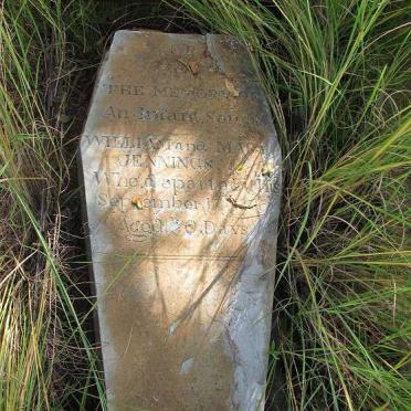 JENNINGS infant son -1866