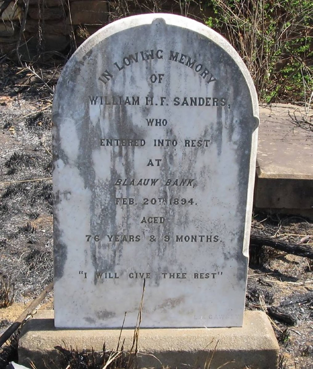 SANDERS William H.F. -1894