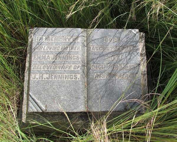 JENNINGS Emma 1852-1923
