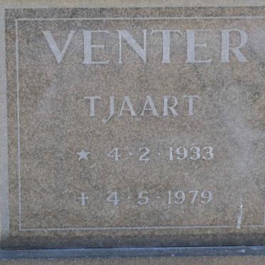 VENTER Tjaart 1933-1979