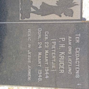 KRUGER P.H. 1944-1948