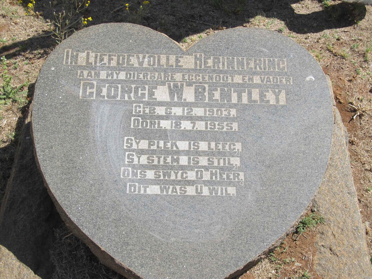 BENTLEY George W. 1903-1955