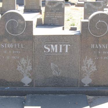 SMIT Stoffel 1893-1979 &amp; Hannie 1896-1979