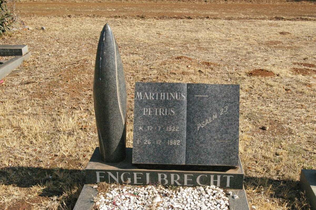 ENGELBRECHT Marthinus Petrus 1922-19?2