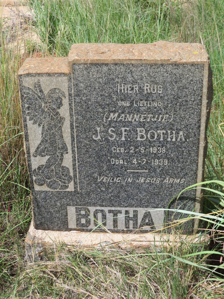 BOTHA J.S.F. 1938-1939