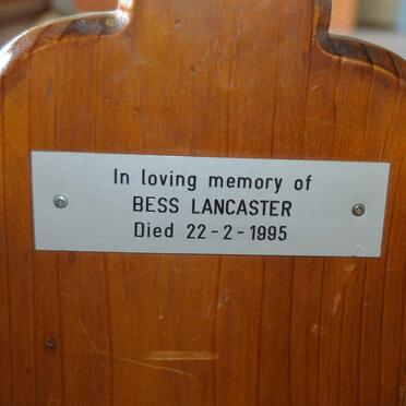 LANCASTER Bess -1995