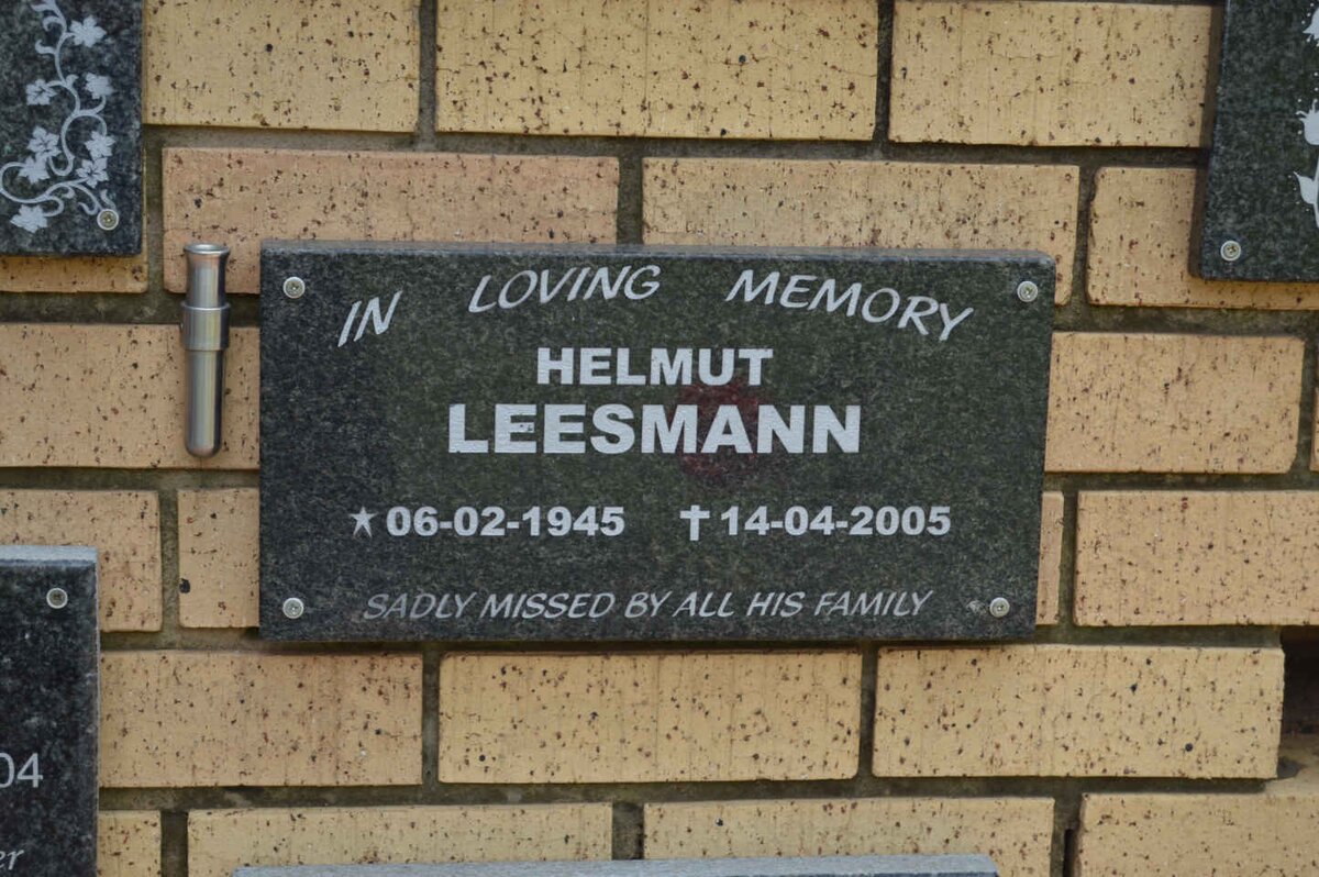 LEESMANN Helmut 1945-2005