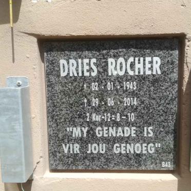 ROCHER Dries 1943-2014