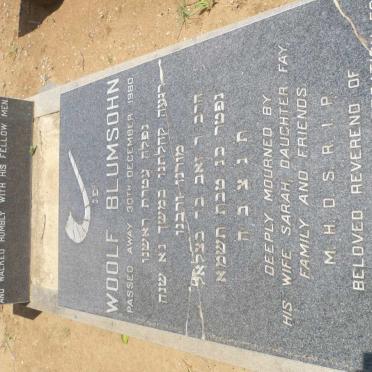 BLUMSOHN Woolf -1980