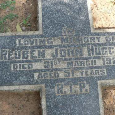 HUGGETT Reuben John -1927