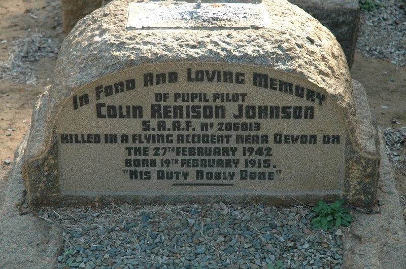 JOHNSON Colin Renison  1915-1942