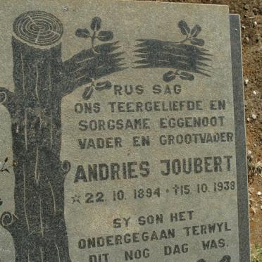 JOUBERT Andries 1894-1938